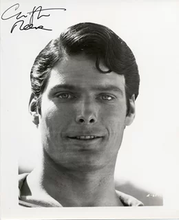 Christopher Reeve autograph