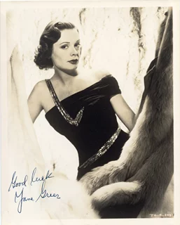 Jane Greer autograph