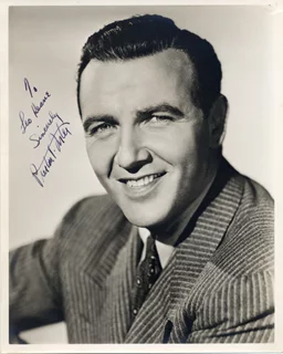 Preston Foster autograph