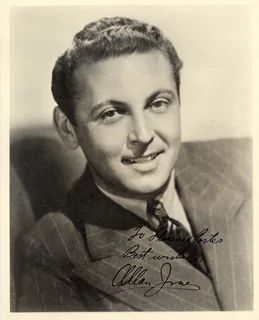 Allan Jones autograph