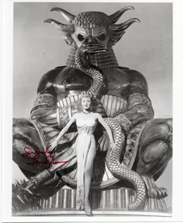 Lana Turner autograph