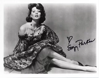 Suzy Parker autograph