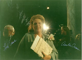 Fred & Anita Crane autograph