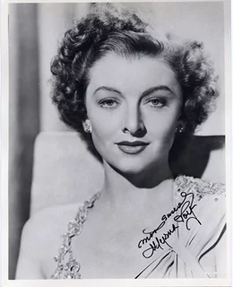Myrna Loy autograph