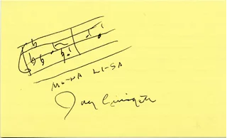 Jay Livingston autograph