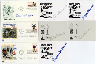 William Westmoreland autograph