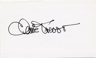 Claire Trevor autograph