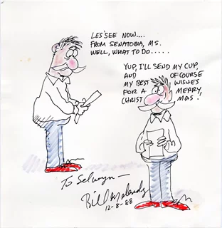 Bill Melendez autograph