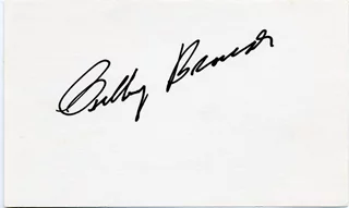 Albert 'Cubby' Broccoli autograph
