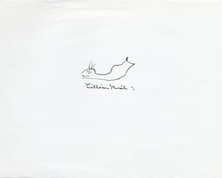 Lillian Gish autograph