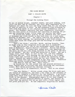 Herman Wouk autograph