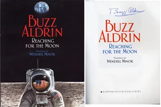Buzz Aldrin autograph