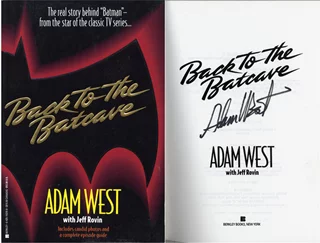 Adam West autograph
