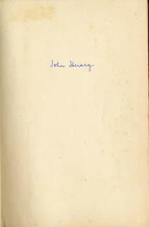 John Hersey autograph