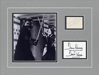 Star Wars autograph