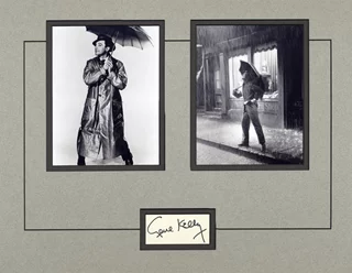 Gene Kelly autograph