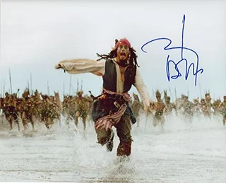 Johnny Depp autograph