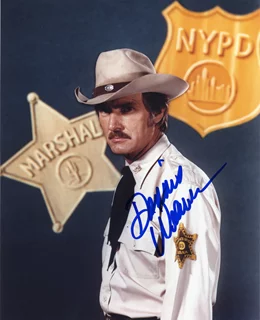 Dennis Weaver autograph