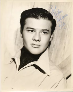 Turhan Bey autograph