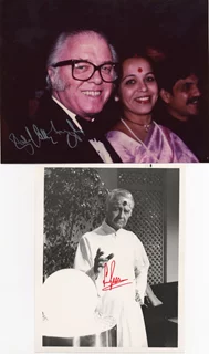 Lew Ayres & Richard Attenborough autograph