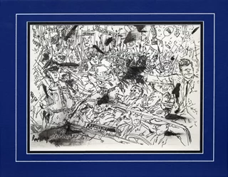 Ronald Searle autograph