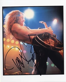 Ted Nugent autograph