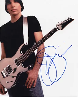 Joe Satriani autograph