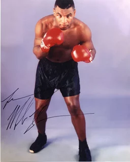 Mike Tyson autograph