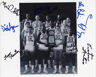 1966 Texas Western autograph