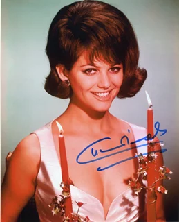 Claudia Cardinale autograph