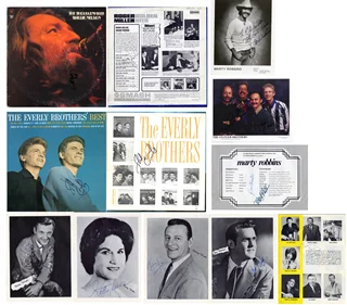 Country Music Lot autograph