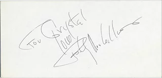 Billy Dee Williams autograph