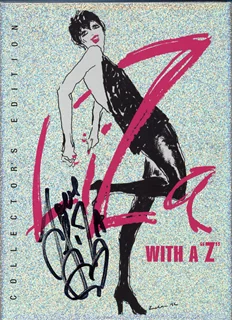 Liza Minnelli autograph