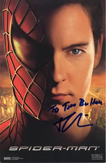 Tobey Maguire autograph
