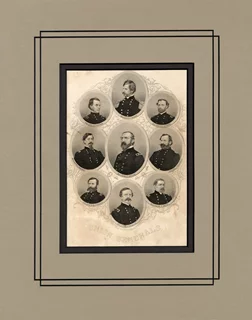 Civil War Union Generals autograph