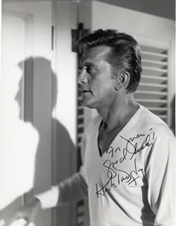 Kirk Douglas autograph