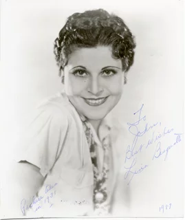 Lina Basquette autograph