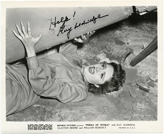 Kay Aldridge autograph