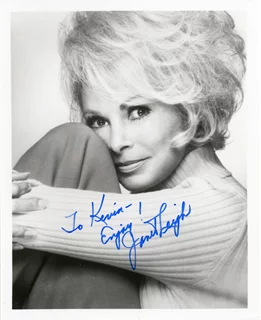 Janet Leigh autograph