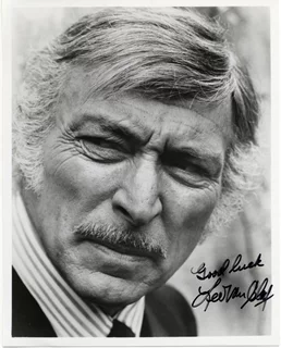 Lee Van Cleef autograph