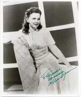 Gloria Jean autograph