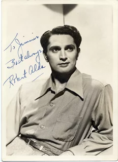 Robert Alda autograph
