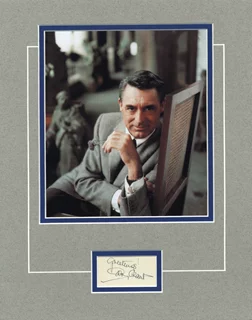 Cary Grant autograph