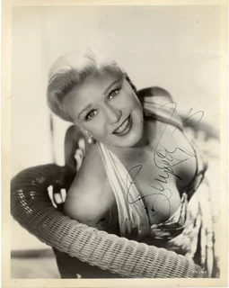 Ginger Rogers autograph