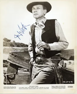 Joseph Cotten autograph