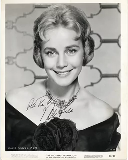 Maria Schell autograph