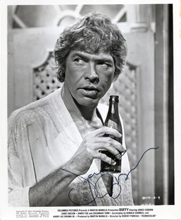 James Coburn autograph