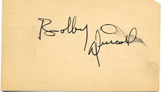 Bobby Driscoll autograph