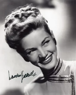 Lauren Bacall autograph