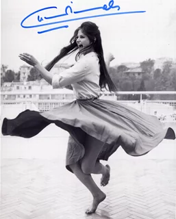 Claudia Cardinale autograph